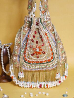 Maharani Potli - Elegance Redefined - ORANGE