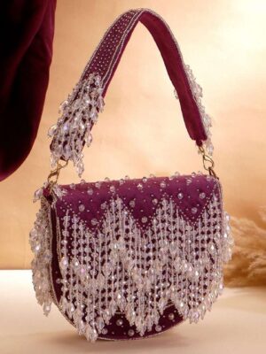 Aurora Flap Clutch – A Sparkling Blend of Elegance and Luxury