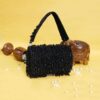 Noor Beaded Flap - Black (1)