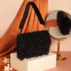Noor Beaded Flap - Black (2)