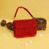Noor Beaded Flap - Red(1)