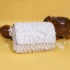 Noor Beaded Flap - White