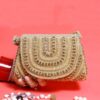Queensbury Flap Clutch - Gold