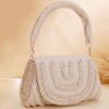 Queensbury Flap Clutch - Off White