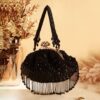 Rust Om Batua Clutch - Black