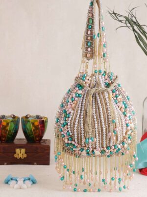 The Umrao Potli - Embellished Elegance in Every Stitch