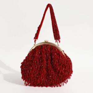 Noor Beaded Batua – Radiance in Every Stitch