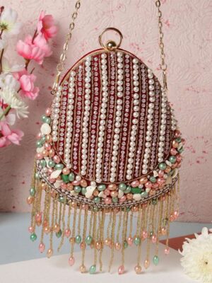 Almond Clutch – Elegance in Every Curve