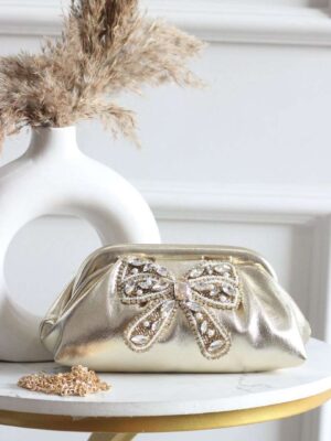 Make a Statement with the Elegant Bow Cloud Bag