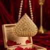 NOOR MINI BRASS CLUTCH - Thumbnail Image 2