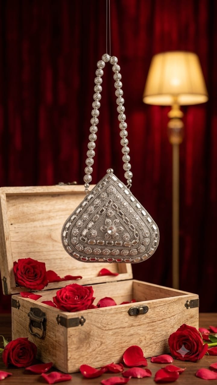 NOOR MINI BRASS CLUTCH - Image 3