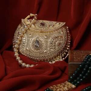Noor-e-Zevar Brass Clutch