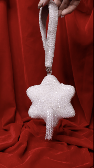 Starry Gleam Mini Clutch – Sparkly Designer Party Bag