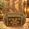 NOOR MINI BRASS CLUTCH - Thumbnail Image 6
