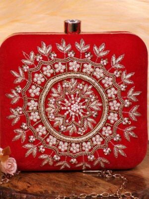 Square Bridal Clutch # 10
