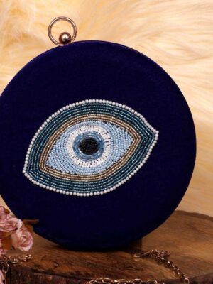 Round Bridal Clutch # 11