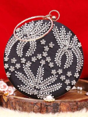 Round Bridal Clutch # 13
