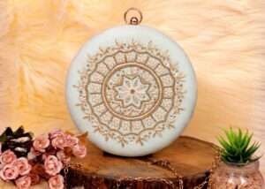 Round Bridal Clutch # 2