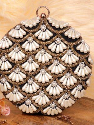 Round Bridal Clutch # 21