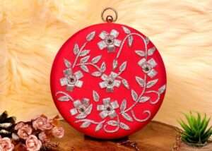 Round Bridal Clutch # 25