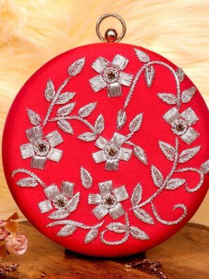 Round Bridal Clutch # 25