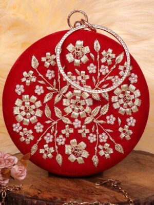 Round Bridal Clutch # 26