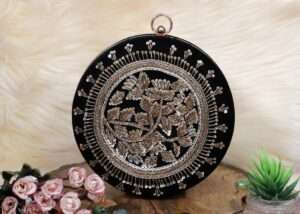 Round Bridal Clutch # 27