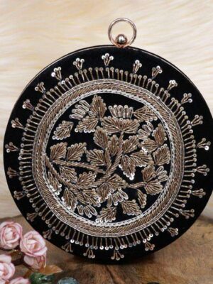 Round Bridal Clutch # 27