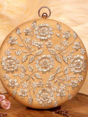 Round Bridal Clutch # 3