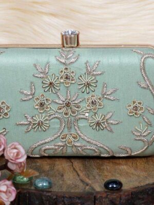 Bridal Rectangle Clutch # 4