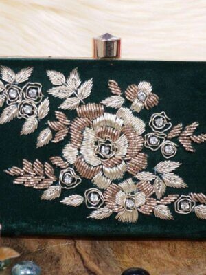 Bridal Rectangle Clutch # 1