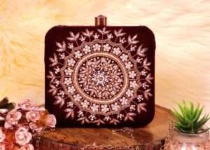 Square Bridal Clutch # 4