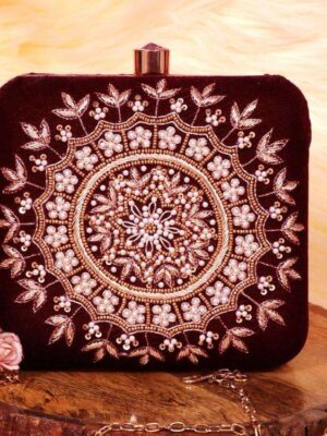 Square Bridal Clutch # 4
