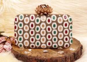 Bridal Rectangle Clutch # 7
