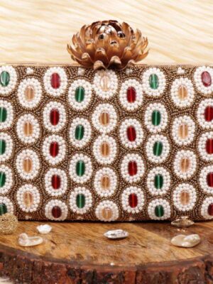 Bridal Rectangle Clutch # 7