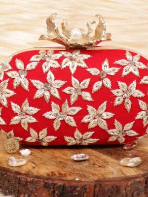 Bridal Oval Clutch #1