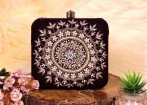 Square Bridal Clutch # 6