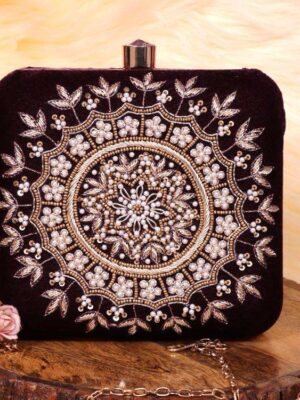 Square Bridal Clutch # 6