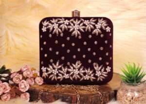 Square Bridal Clutch # 9