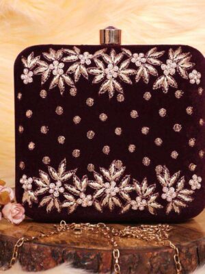 Square Bridal Clutch # 9