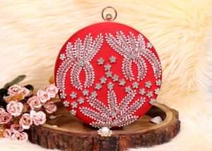 Round Bridal Clutch # 9