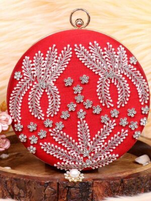 Round Bridal Clutch # 9