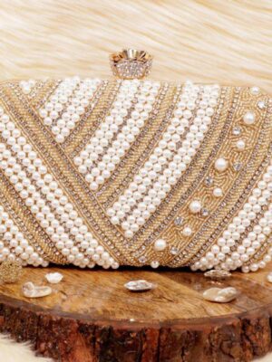 Bridal Rectangle Clutch # 9