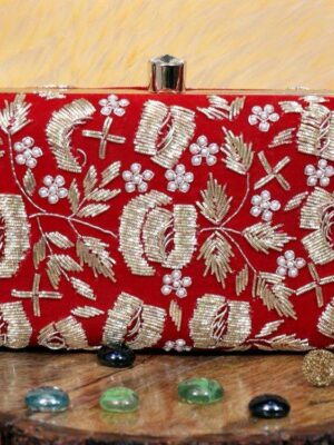 Bridal Rectangle Clutch # 11