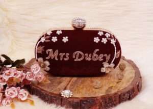 Bridal Oval Clutch # 4