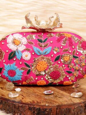 Bridal Oval Clutch # 6