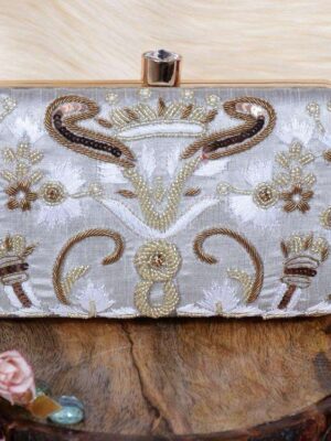 Bridal Rectangle Clutch # 15