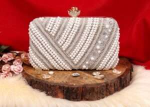 Bridal Rectangle Clutch # 17