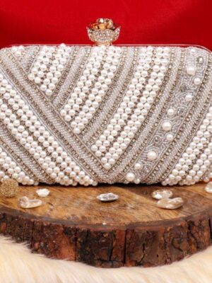 Bridal Rectangle Clutch # 17