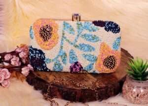 Bridal Rectangle Clutch # 16